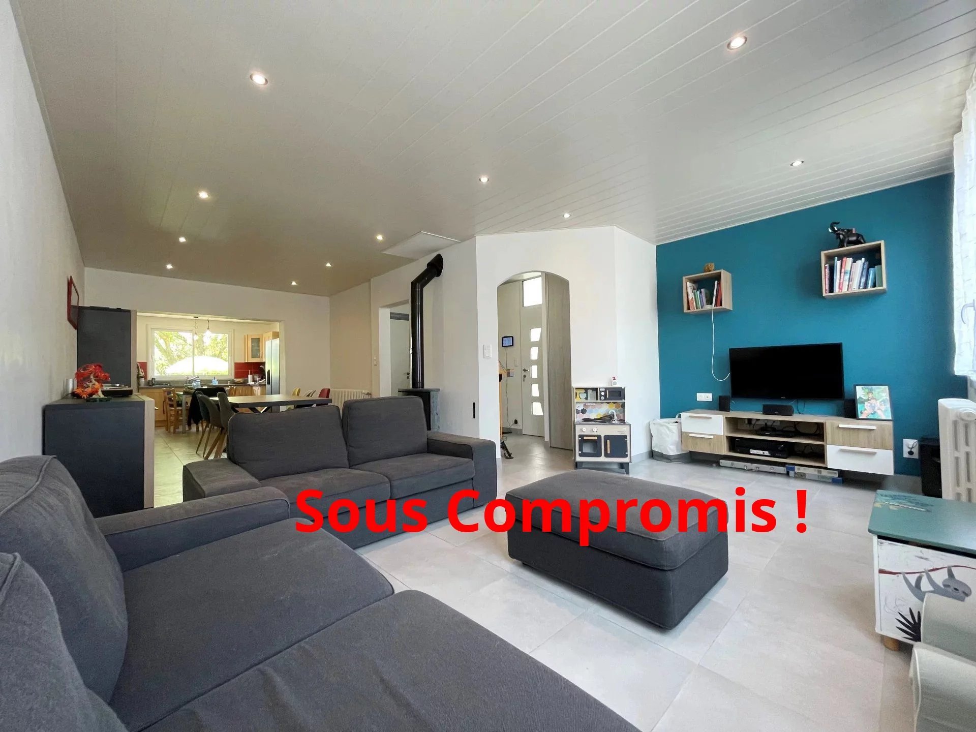 Maison familiale prête à vivre avec gd jardin et dépendances pratiques !